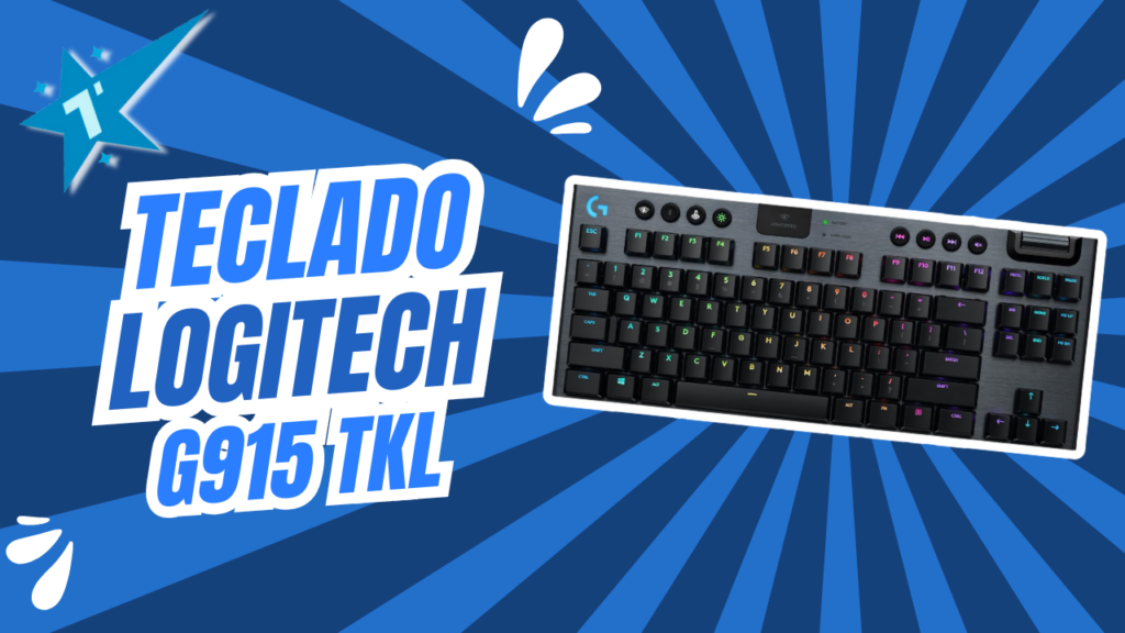 Teclado Mecânico Logitech G915 TKL