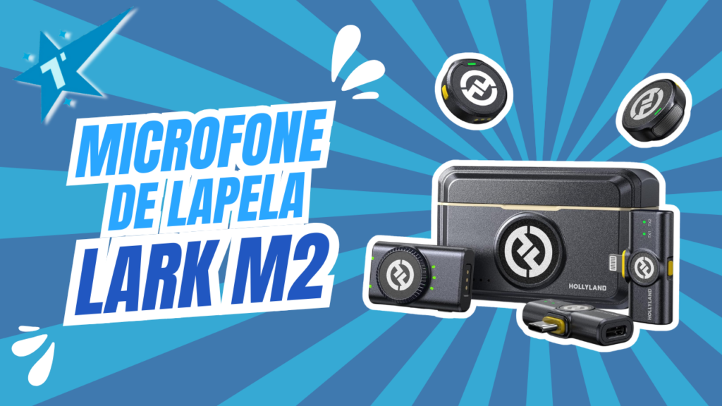 Microfone de Lapela Lark M2