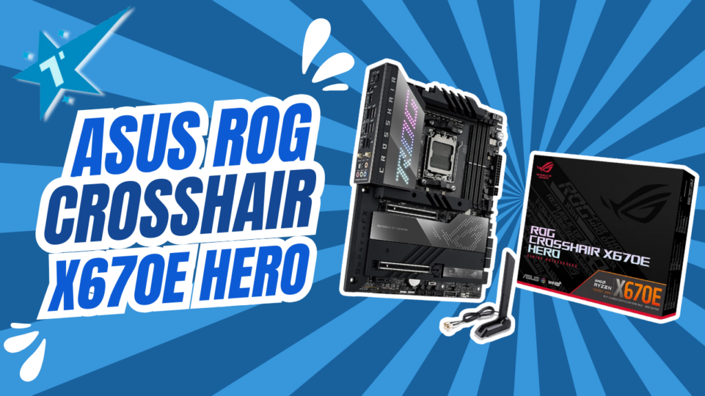 Placa-mãe ASUS ROG Crosshair X670E Hero