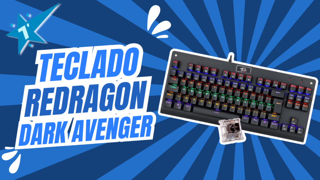 Teclado Mecânico Redragon Dark Avenger K568R