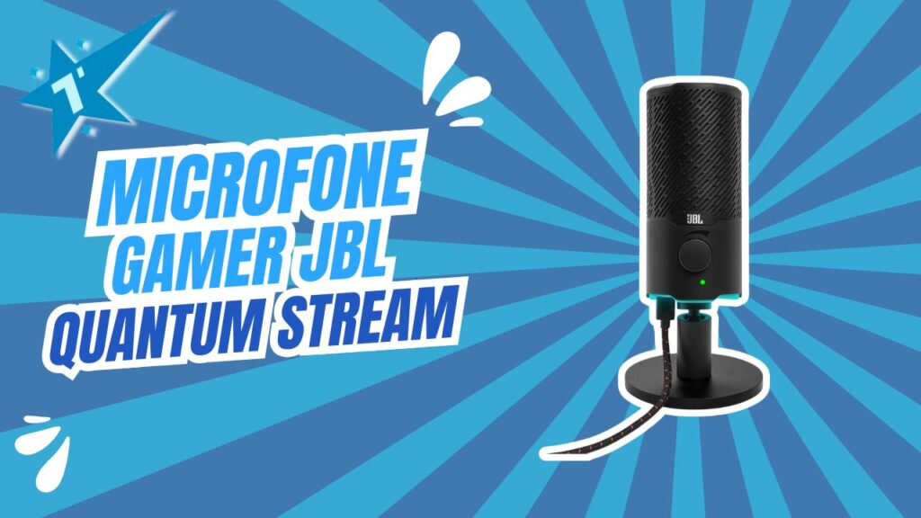 Microfone JBL Quantum Stream