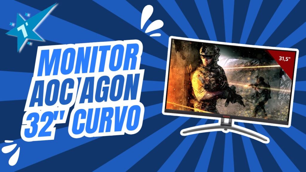 Monitor Gamer AOC Agon 32 Curvo