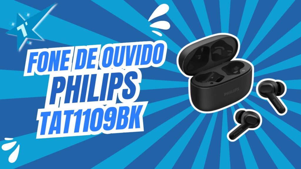 Fone de Ouvido Sem Fio TWS PHILIPS