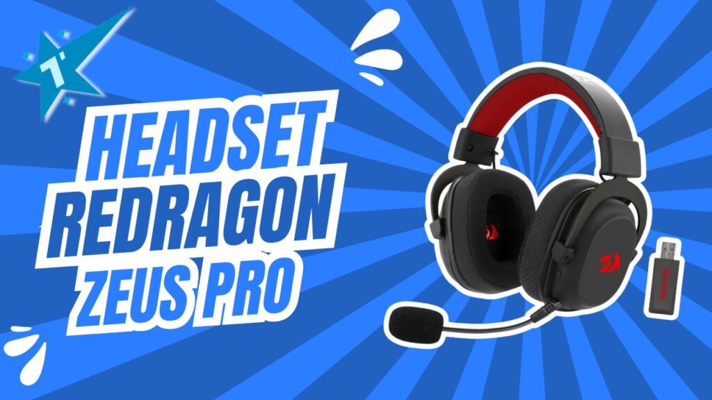 Headset Gamer Redragon Zeus Pro