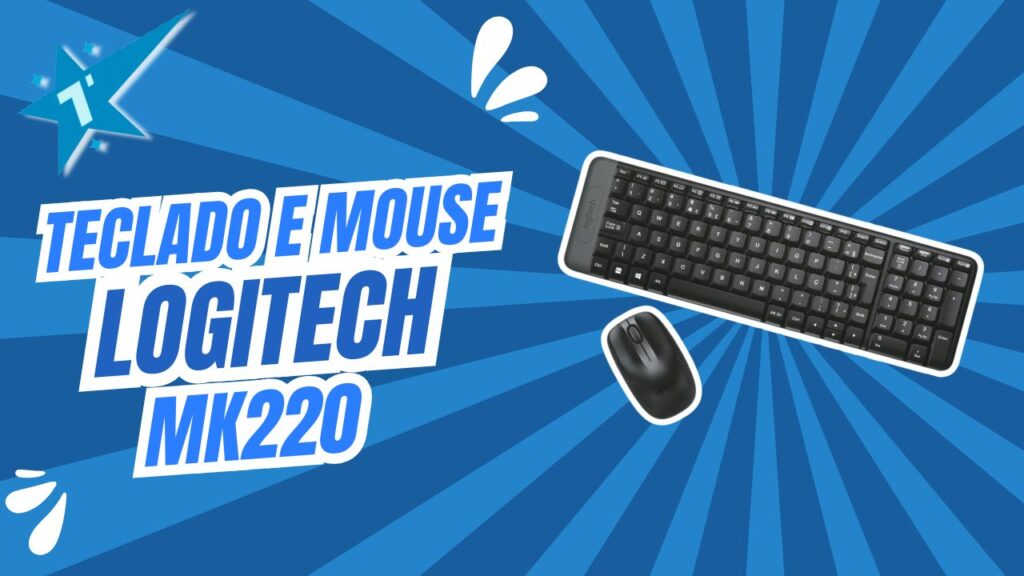 Kit Teclado e Mouse Logitech MK220