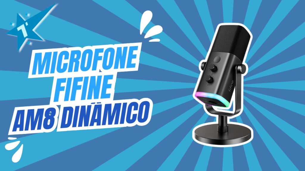 Microfone dinâmico FIFINE AM8
