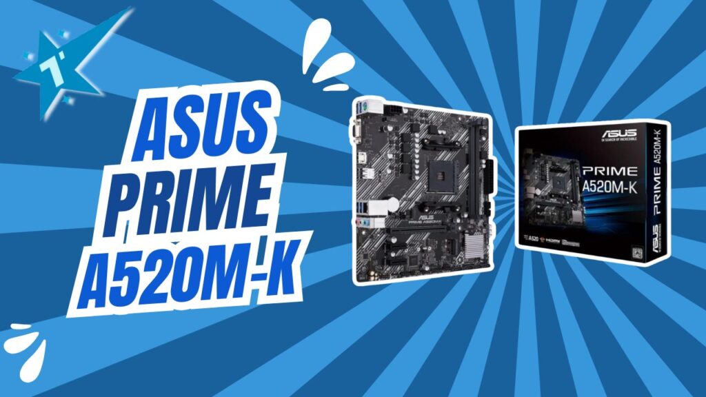 Placa Mãe Asus AMD AM4 Prime A520M-K