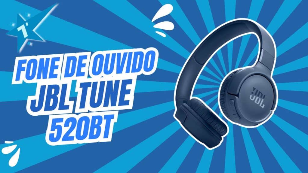 Fone de Ouvido JBL Tune 520BT