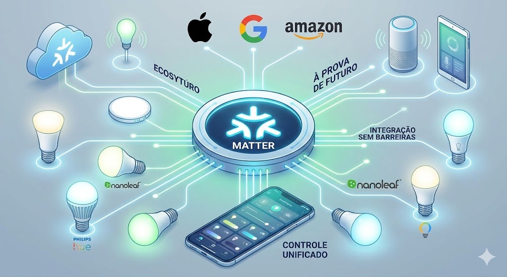 lâmpadas com protocolo Matter
